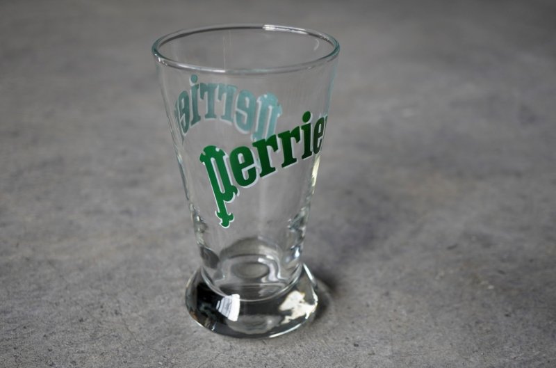 画像2: FRANCE antique PERRIER GLASS (S) フランスアンティーク ペリエ グラス(S) ヴィンテージ 1996's