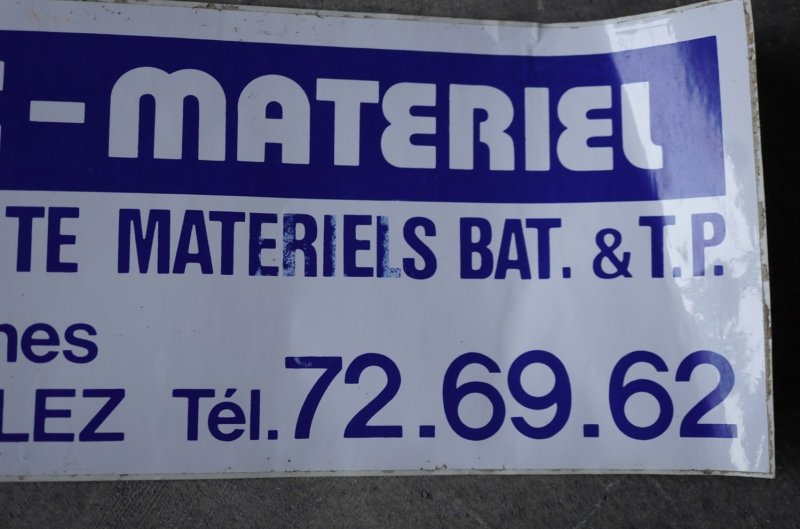画像4: FRANCE antique  STICKERS LARGE フランス アンティーク ステッカー (大) 47.4cm シール ヴィンテージ 1980-90's