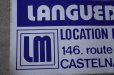 画像3: FRANCE antique  STICKERS LARGE フランス アンティーク ステッカー (大) 47.4cm シール ヴィンテージ 1980-90's (3)