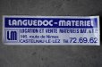 画像2: FRANCE antique  STICKERS LARGE フランス アンティーク ステッカー (大) 47.4cm シール ヴィンテージ 1980-90's (2)