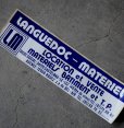 画像1: FRANCE antique  STICKERS LARGE フランス アンティーク ステッカー (大) 48.2cm シール ヴィンテージ 1980-90's (1)