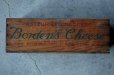 画像4: U.S.A. antique Borden's Cheese Box アメリカアンティーク 木製チーズボックス  仕切り ヴィンテージ 木箱 1930-1940's