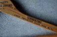 画像5: U.S.A. antique Advertising Hanger アメリカアンティーク アドバタイジング 広告入 木製ハンガー ヴィンテージ 1940-70's