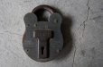 画像3: ENGLAND antique PADLOCK イギリスアンティーク クマ型 刻印入り パドロック NO KEY ヴィンテージ 1920-40's