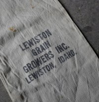 U.S.A. antique GRAIN BAG アメリカアンティーク 穀物袋 キャンバス地  バッグ 布袋 ヴィンテージ 1950-70's