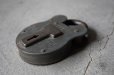 画像7: ENGLAND antique PADLOCK イギリスアンティーク クマ型 刻印入り パドロック NO KEY ヴィンテージ 1920-40's