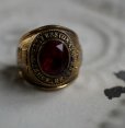 画像1: U.S.A. antique RING アメリカアンティーク カレッジリング リング ヴィンテージ 1960-90's (1)