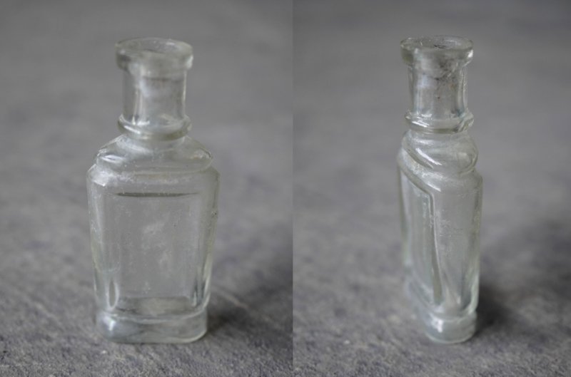 画像2: ENGLAND antique Glass Bottle イギリスアンティーク 小さな 香水 ガラスボトル 香水瓶 ガラス瓶 1900-20's