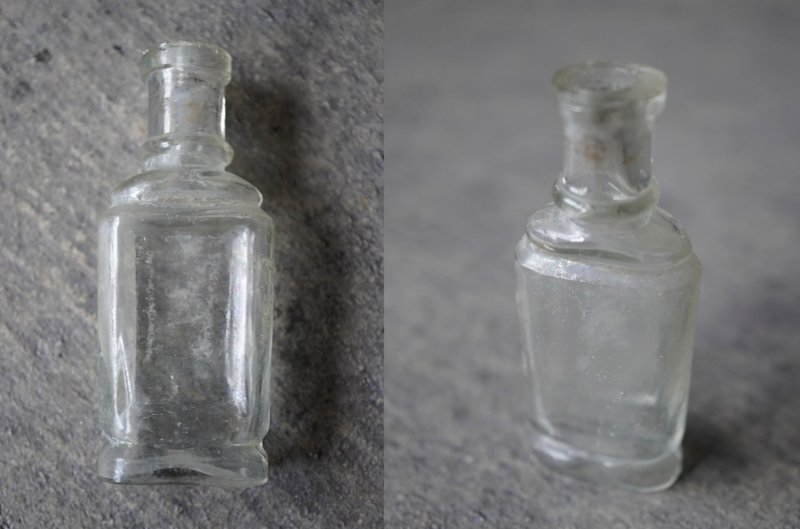 画像3: ENGLAND antique Glass Bottle イギリスアンティーク 小さな 香水 ガラスボトル 香水瓶 ガラス瓶 1900-20's