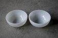 画像3: U.S.A. vintage  Fire-king Chili Bowls 2pcs アメリカヴィンテージ ファイヤーキング ホワイト チリボウル 2個セット1950-60's