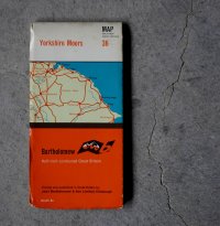 ENGLAND antique BARTHOLOMEW MAP イギリスアンティーク マップ 地図 ヴィンテージ 1969's