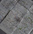 画像1: ENGLAND antique SECOND WAR REVISION MAP イギリスアンティーク マップ 地図 陸軍省発行 ヴィンテージ 1940-41's (1)