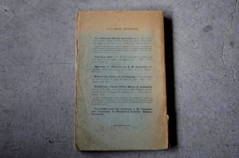 画像5: FRANCE antique BOOK フランス アンティーク ブック book 本 古書 洋書 1924's