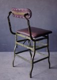 画像2: U.S.A. antique INDUSTRIAL STOOL CHAIR アメリカアンティーク インダストリアル スツール チェア 椅子 工業系 ビンテージ  ヴィンテージ 1920-40's (2)