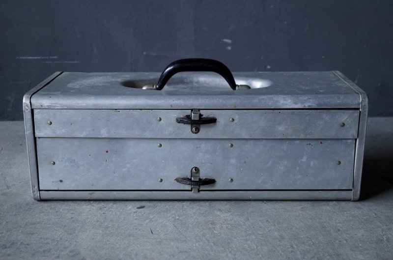 画像2: U.S.A. antique KENNDY TOOL BOX アメリカアンティーク ツールボックス 工具箱 ビンテージ ヴィンテージ 1950-70's