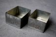 画像3: ENGLAND antique TEA TINS 2pcs イギリスアンティーク ナンバー入 紅茶缶 2個SET サンプル ティン缶 ブリキ缶 1920-30's 
