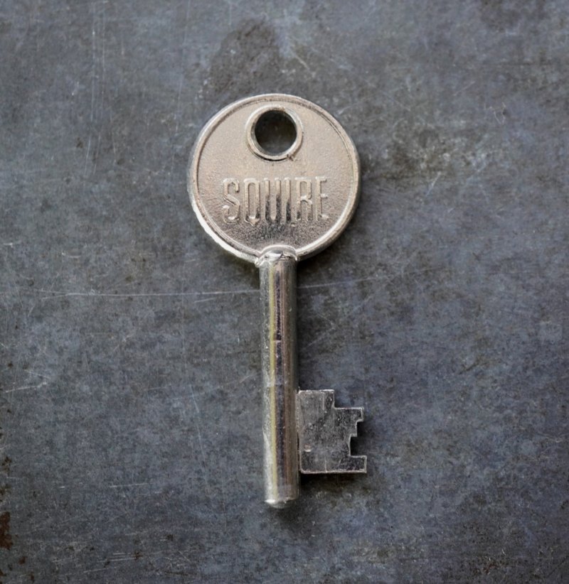 画像2: ENGLAND antique KEY イギリスアンティークキー ヴィンテージキー 鍵  パドロックキー ヴィンテージ 1950-70s
