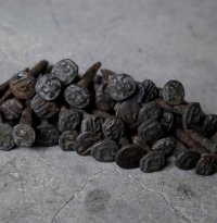 SALE【40%OFF】U.S.A. antique Railroad Nails 38pcs アメリカアンティーク レールロード ナンバーネイル 鉄道釘 38本セット 釘 1940-50's