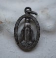画像2: FRANCE antique MEDAILLE & PENDANT TOP フランスアンティーク メダイユ&ペンダントトップ 2個セット ロザリオ  1930-90's (2)