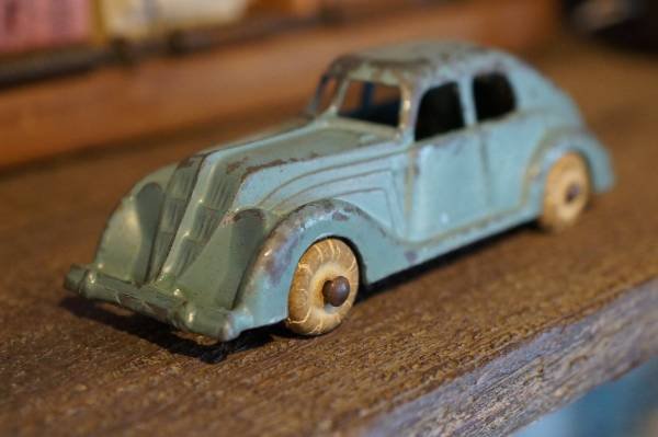 画像1: Hubley diecast sedan 1930's ブルー (1)