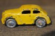 画像1: Barclay diecast ミニカー 1930 - 1950's　イエロー (1)