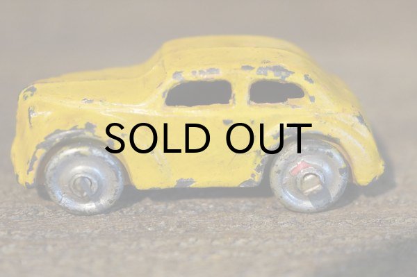 画像1: Barclay diecast ミニカー 1930 - 1950's　イエロー (1)