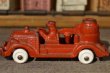 画像1:  Hubley/Arcade fire truck cast iron 1930's (1)