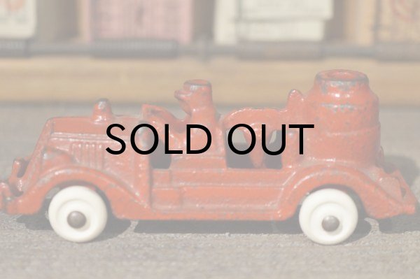画像1:  Hubley/Arcade fire truck cast iron 1930's (1)