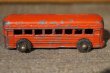 画像1: Barclay diecast ミニカー バス 1930 - 1950's　ゴムタイヤ (1)