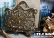 画像1: ENGLAND antique 素敵な装飾 レターラック 真鍮製 レタースタンド 1940-50's (1)