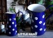 画像1: ENGLAND antique かわいいお花模様 ホーロージャグ1950’s (1)