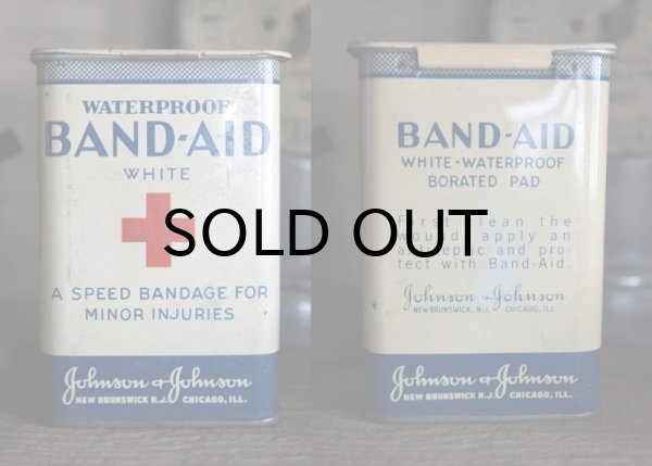 画像2: USA antique ジョンソン&ジョンソン BAND-AID バンドエイド缶 1930's 