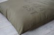 画像2: 【再入荷】FLOOR CUSHION ステンシル カーキ (2)