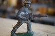 画像1: US ARMY soldier sitting Barclay diecast 30-40's 