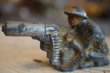 画像1: アンティーク 兵士 US ARMY soldier Barclay diecast 30-40's  (1)