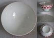 画像3: FRANCE antique かわいいウロコ柄 カフェオレボウル PINK 1930-50's (3)