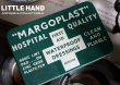 画像1: ENGLAND antique  MARGOPLAST 渋い ティン缶 ブリキ缶 1920's (1)