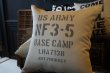 画像2: LHA オリジナルクッション ステンシル US ARMY (2)