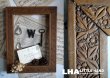 画像1: FRANCE antique WOOD FRAME 素敵な装飾 木製フレーム 額 1930's (1)