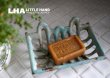 画像2: FRANCE antique 素敵なアイアン ソープディッシュ ソープトレイ SOAP 石鹸入れ 1950-60's (2)