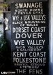 画像1: ENGLAND antique BUS ROLL SIGN 1964's バスサイン H155.6cm 行先回転案内標示 バスロールサイン　 (1)