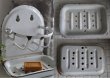 画像5: ENGLAND antique 素敵なホーロー ソープディッシュ ハブラシスタンド ソープトレイ SOAP 1900-30's (5)