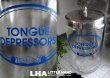 画像1: U.S.A. antique GRAFCO TONGUE DEPRESSORS メディカルジャー ガラスジャー 1960's  (1)