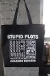 画像1: LHA 底マチ付き トートバッグ　STUPID PLOTS (1)