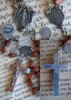 画像2: ITALY antique  Rosary 素敵なロザリオ 十字架 1950-60's   (2)