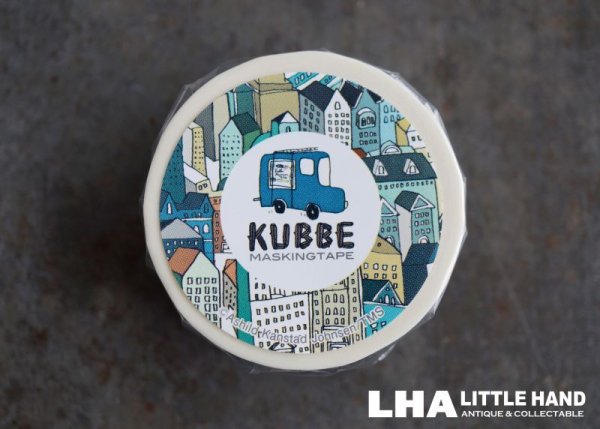 画像1: 【10％OFF】【KUBBE】キュッパ　マスキングテープ　街 (1)