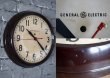 画像3: U.S.A. antique GENERAL ELECTRIC wall clock GE ゼネラル エレクトリック 掛け時計 クロック 37cm 1950-60's (3)