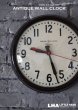 画像1: U.S.A. antique GENERAL ELECTRIC×Telechron  wall clock GE ゼネラル エレクトリック×テレクロン 掛け時計 クロック 37cm 1950-60's (1)