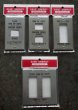 画像2: 【P.F.S.】 PACIFIC FURNITURE SERVICE SWITCH PLATE パシフィックファニチャーサービス アルミスイッチプレート BLACK 1口 (2)