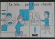 画像2: FRANCE antique BUVARD ビュバー GAZ 1950-70's  (2)